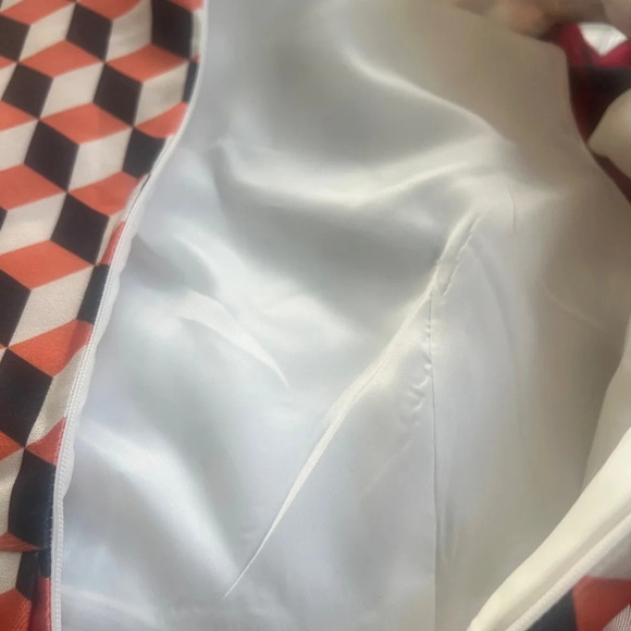 Vintage 60s Sz S Geometric Mod Mini Dress  #Velma  Scooby Doo 60s Housewife - Picture 12 of 16